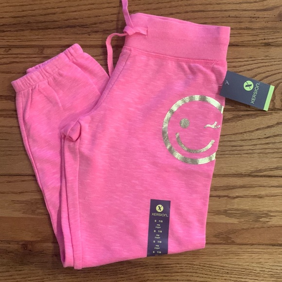 Xersion girls sweatpants 7/8 NWT - Picture 1 of 7